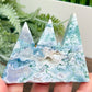 Tree Agate Mountain Hills Healing Crystal Carving 152g