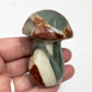 Polychrome Jasper Mushroom Healing Crystal Carving 160g