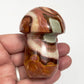 Polychrome Jasper Mushroom Healing Crystal Carving 182g