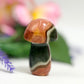 Polychrome Jasper Mushroom Healing Crystal Carving 119g