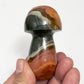 Polychrome Jasper Mushroom Healing Crystal Carving 119g