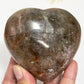 Golden Moonstone Heart Sunstone with Stand Healing Crystal Carving 406g