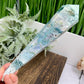 Moss Agate Wand with Stand Healing Crystal Ball 402g 218mm