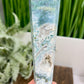 Moss Agate Wand with Stand Healing Crystal Ball 402g 218mm