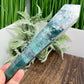 Moss Agate Wand with Stand Healing Crystal Ball 414g 217mm