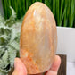 Moonstone Peach Free Form Healing Crystal Carving 322g