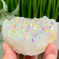 Quartz Heart with Angel Aura Healing Crystal Carving 208g