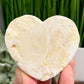 Quartz Heart with Angel Aura Healing Crystal Carving 208g