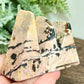 Dendritic Jasper Mountain Hills Healing Crystal Carving 140g