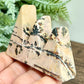 Dendritic Jasper Mountain Hills Healing Crystal Carving 140g