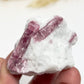 Pink Tourmaline in Feldspar Natural Healing Crystal Raw Specimen 92g