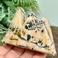 Dendritic Jasper Mountain Hills Healing Crystal Carving 175g