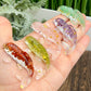 Gemstone Fish Crystal Chips in Resin Healing Chakra Energy