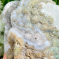 Moss Agate Buddha Druzy Crystal 1320g