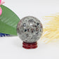 Yooperlite Sphere UV Reactive Healing Crystal Ball 193g 51mm