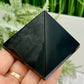 Black Obsidian Pyramid Crystal Carving 176g