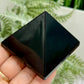 Black Obsidian Pyramid Crystal Carving 176g