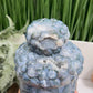 Moss Agate Blue Crystal Buddha 1412g