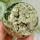 Pyrite Fools Gold Cubic Sphere Healing Crystal Ball 375g 57mm