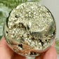 Pyrite Fools Gold Cubic Sphere Healing Crystal Ball 375g 57mm