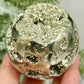 Pyrite Fools Gold Cubic Sphere Healing Crystal Ball 375g 57mm