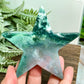 Ocean Sea Jasper Star Self Standing Crystal Carving 174g