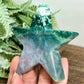 Ocean Sea Jasper Star Self Standing Crystal Carving 174g