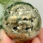 Pyrite Fools Gold Cubic Sphere Healing Crystal Ball 364g 56mm