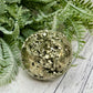 Pyrite Fools Gold Cubic Sphere Healing Crystal Ball 277g 54mm