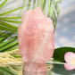 Rose Quartz Crystal Quan Yin Kuan Yin Guan Yin Intricate Healing Carving 720g