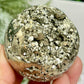 Pyrite Fools Gold Cubic Sphere Healing Crystal Ball 277g 54mm