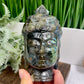 Labradorite Crystal Quan Yin Kuan Yin Guan Yin Intricate Healing Carving 758g