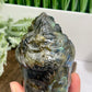 Labradorite Crystal Quan Yin Kuan Yin Guan Yin Intricate Healing Carving 758g