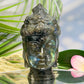 Labradorite Crystal Quan Yin Kuan Yin Guan Yin Intricate Healing Carving 758g