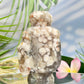 Flower Agate Buddha Crystal 810g