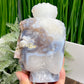 Flower Agate Buddha Crystal 862g