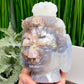 Flower Agate Buddha Crystal 862g