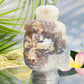 Flower Agate Buddha Crystal 862g