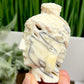 Zebra Calcite Buddha Crystal 224g