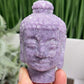 Lepidolite Purple Mica Buddha Crystal 274g