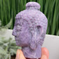 Lepidolite Purple Mica Buddha Crystal 274g