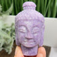 Lepidolite Purple Mica Buddha Crystal 246g