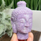 Lepidolite Purple Mica Buddha Crystal 246g