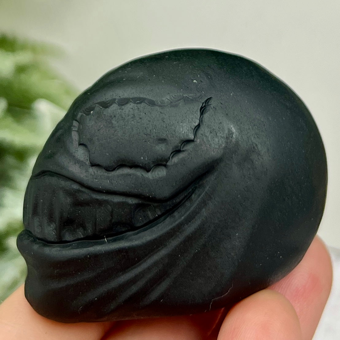 Black Obsidian Venom 2 Inch Crystal Carving 112g