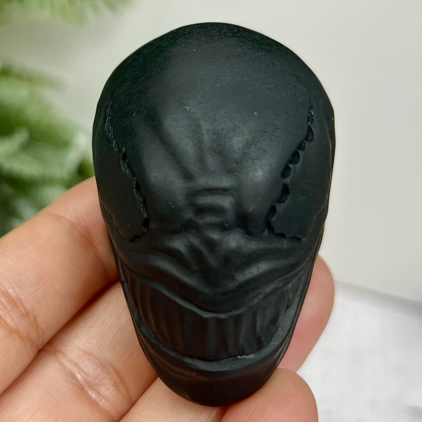 Black Obsidian Venom 2 Inch Crystal Carving 111g