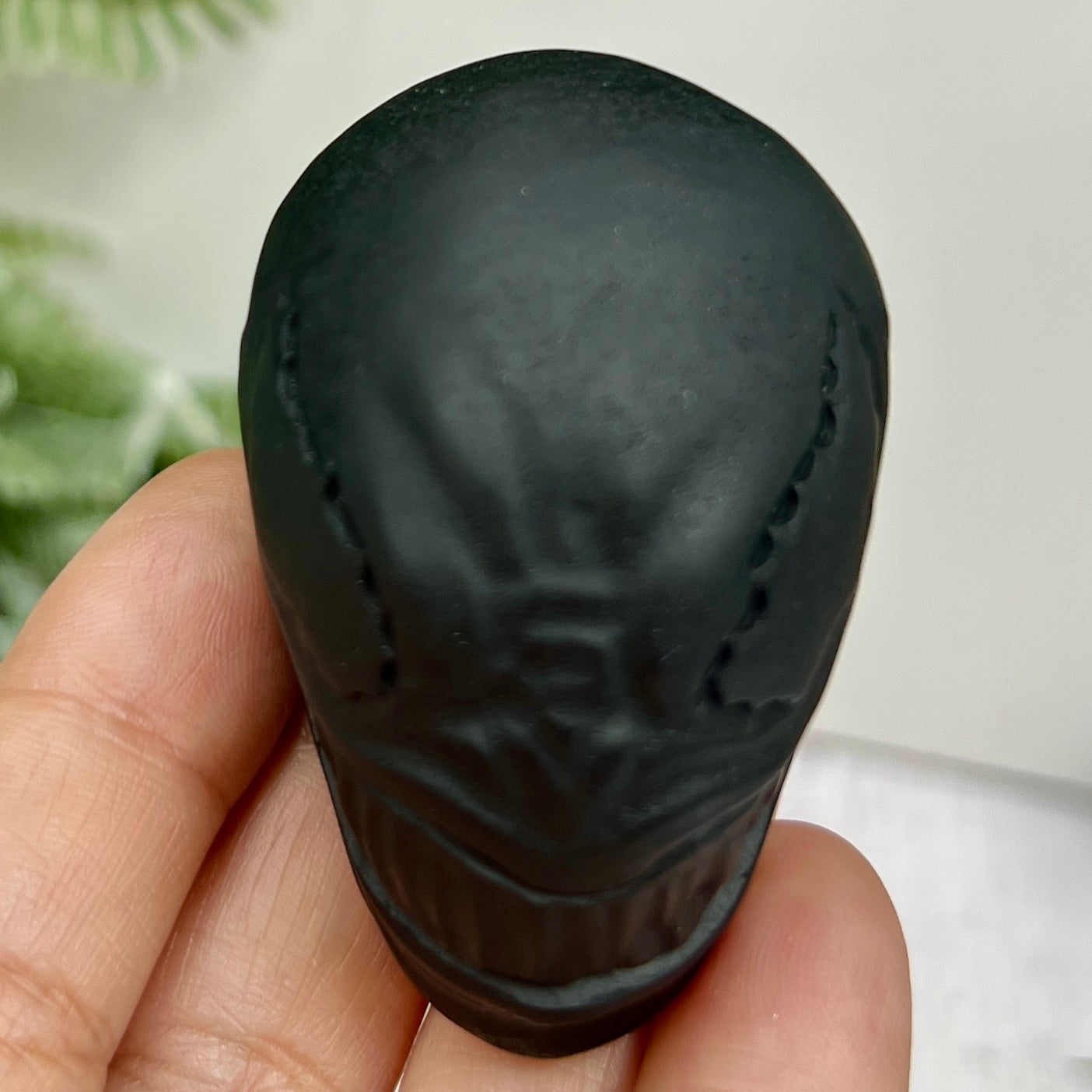 Black Obsidian Venom 2 Inch Crystal Carving 111g