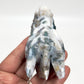 Moss Agate Dragon Healing Crystal Carving 188g