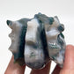 Moss Agate Dragon Healing Crystal Carving 195g