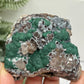 Malachite in Quartz Rock Matrix Raw Specimen Natural Crystal 223g