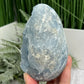 Celestite Celestine Large Egg with Stand Large Geode Cluster Crystal 975g